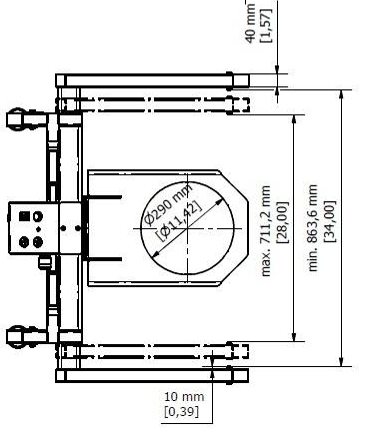 Hub1 special wide base